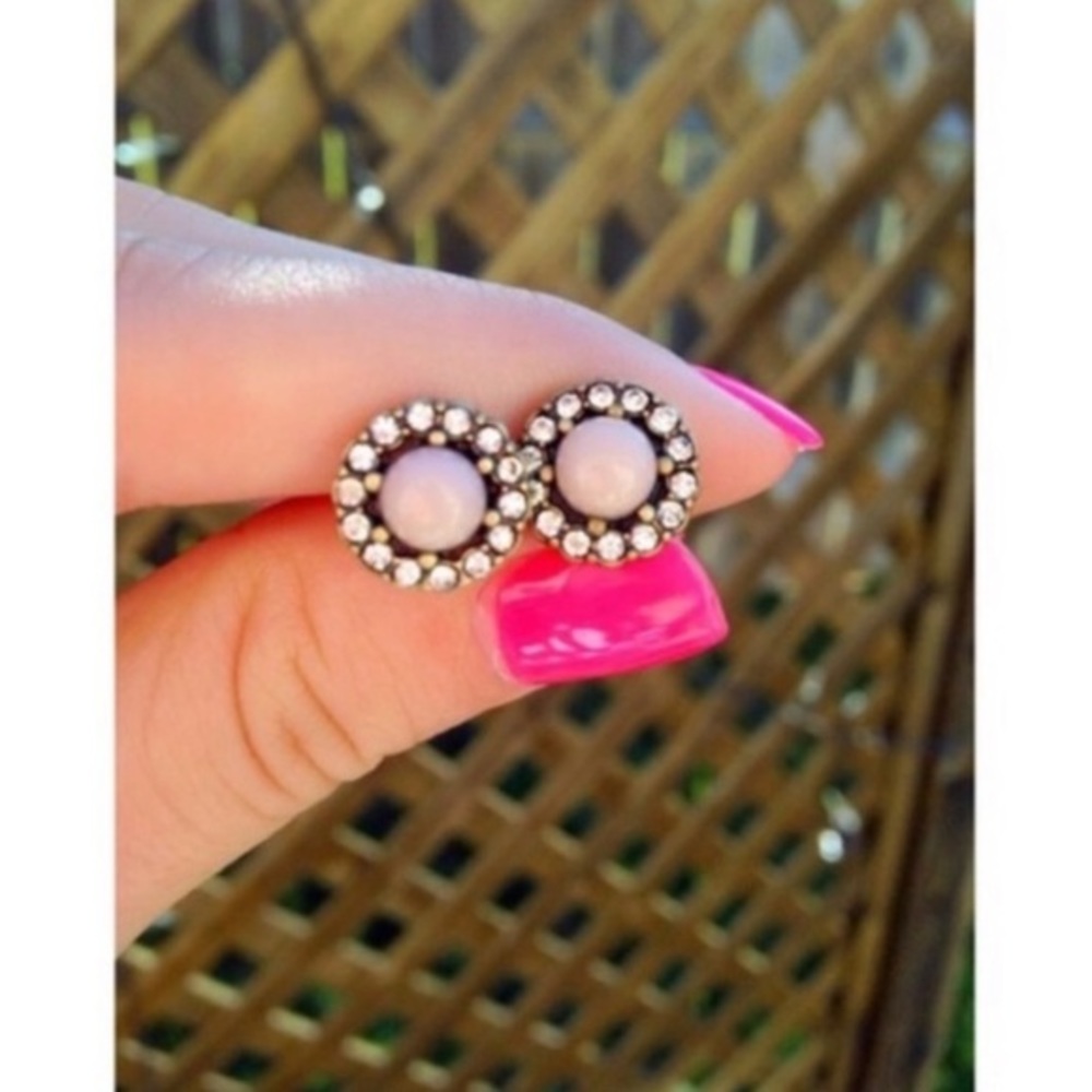Sophia Blush Earrings New!